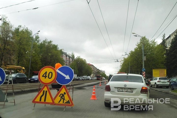 В Казани 4 года не могут найти деньги на ремонт дорожных ям в центре города