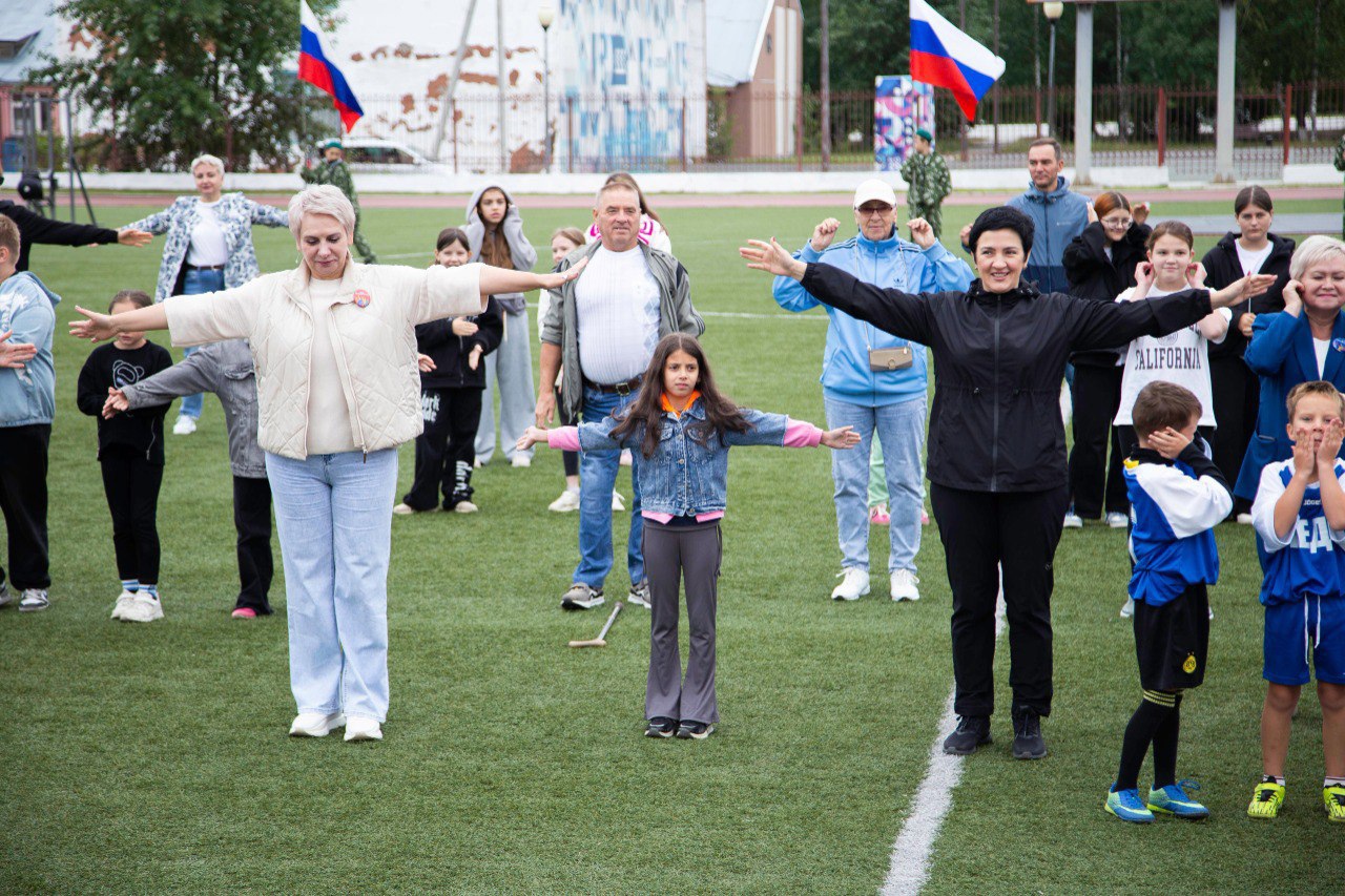 «Единая Россия» проводит спортивные мероприятия в День физкультурника в Югре