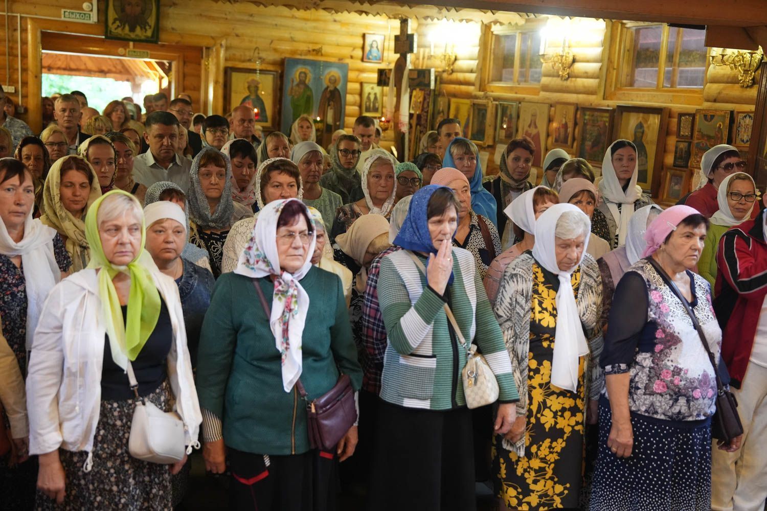 Божественная Литургия в храме во имя Иоанна воина г. Самары