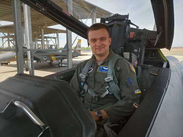 Необандеровец подполковник Алексей Месь, летавший на F-16, отправился в ад