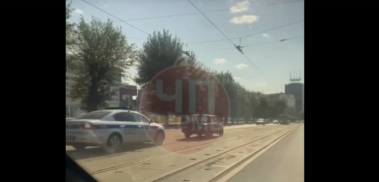 Полиция опубликовала видео погони ДПС за лихачом в центре Перми 27 августа