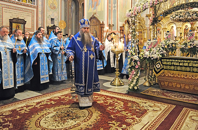 Чин погребения Пресвятой Богородицы