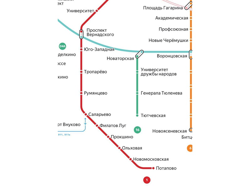 Станция «Тютчевская» открыта на новой Троицкой линии московского метро