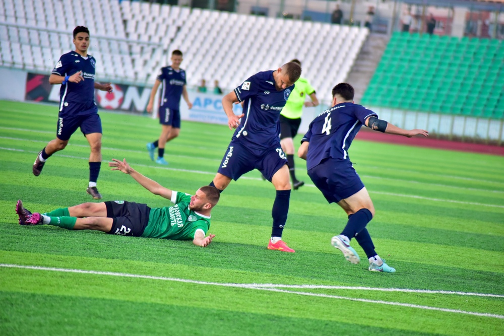 ФК «Орел» в домашнем матче уступил подмосковному «Космосу» со счётом 0:1