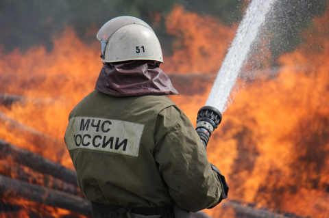 Площадь пожара на нижегородском полигоне ТБО выросла почти в 4 раза