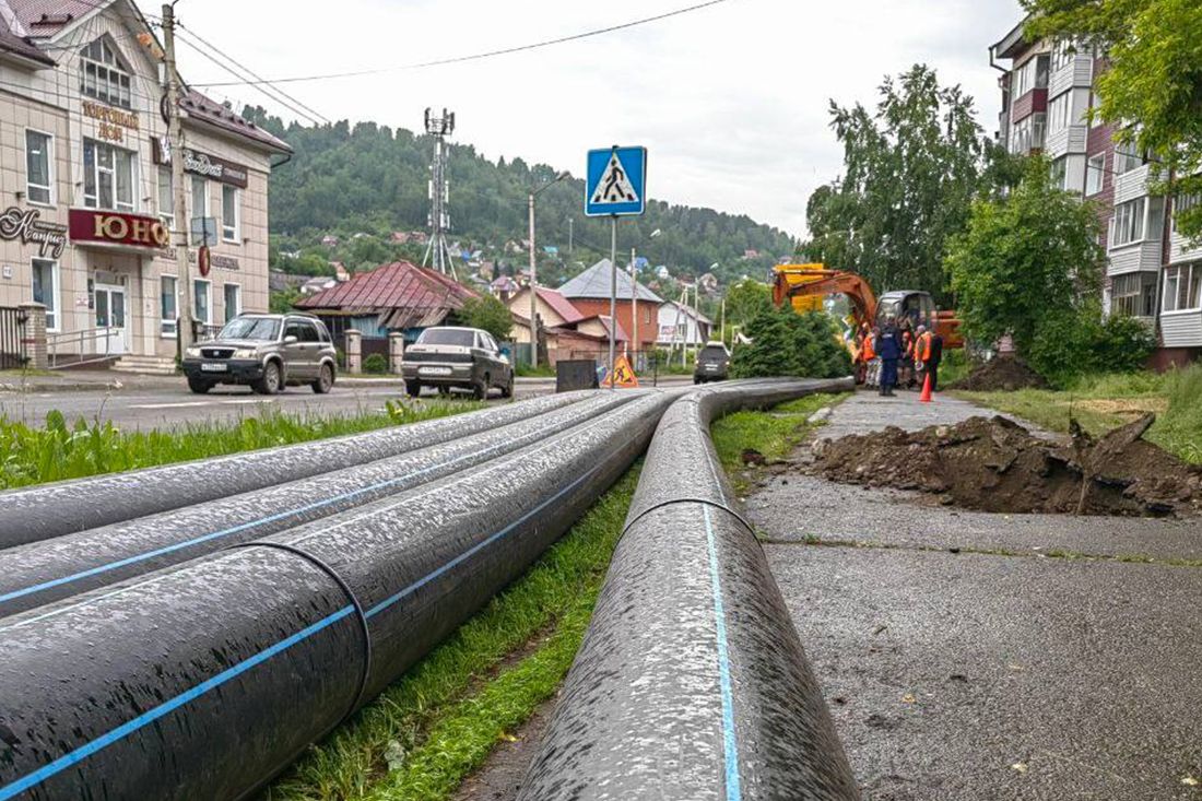 Более 200 домов смогут подключиться к центральному водопроводу в Горно-Алтайске