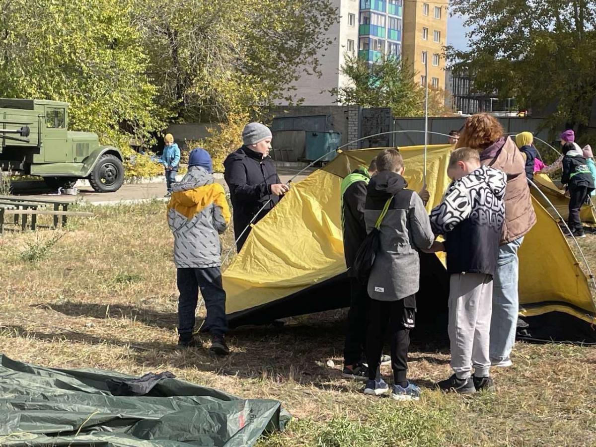 В Чите для детей воскресной школы Казанского кафедрального собора провели обучение по основам туризма