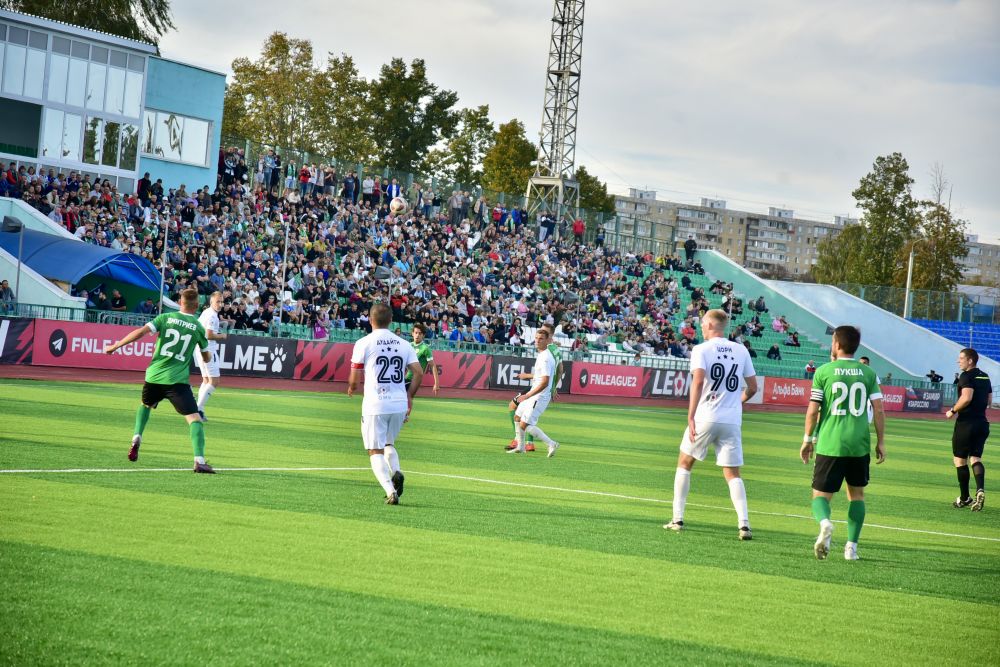 ФК «Орел» уступил белгородскому «Салюту» со счетом 1:2