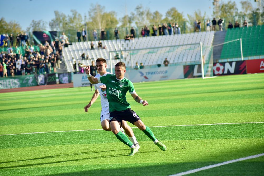 ФК «Орел» уступил белгородскому «Салюту» со счетом 1:2