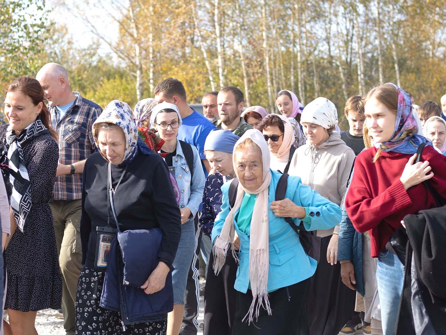 В ежегодном крестном ходе вокруг города Ворсма Павловского благочиния приняли участие более 100 человек