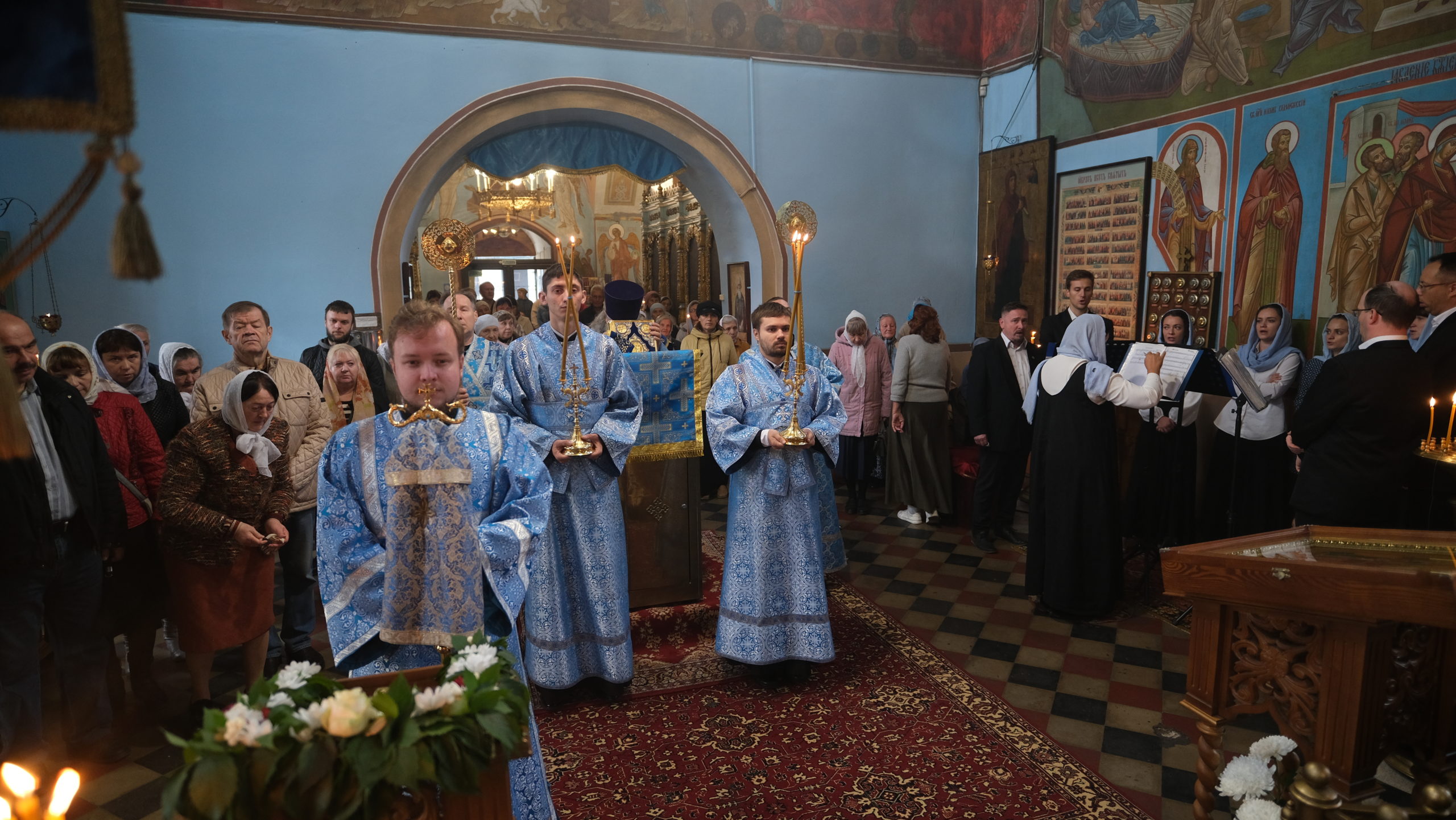 Престольный праздник церкви Сретения Владимирской иконы Божией Матери