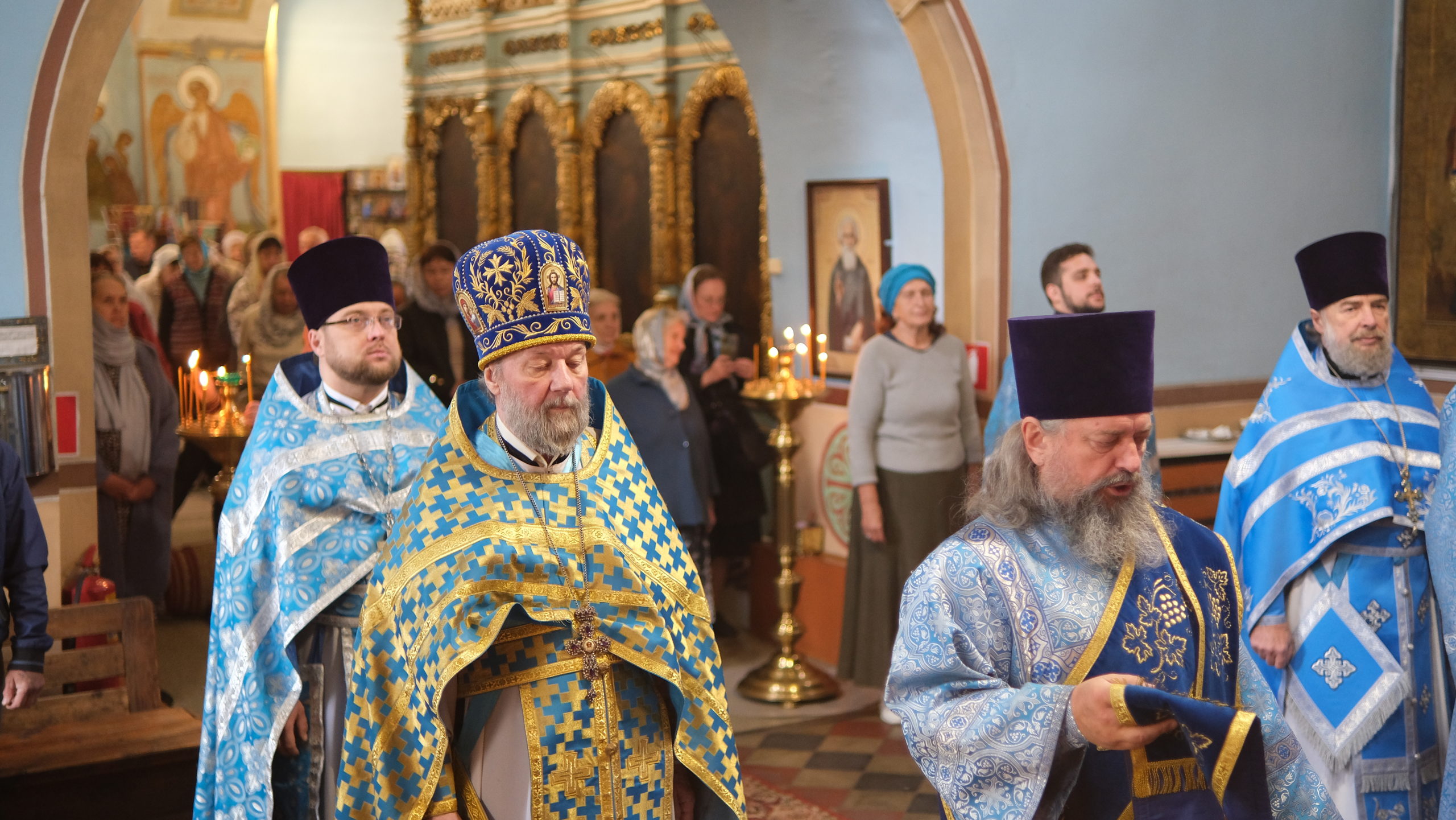 Престольный праздник церкви Сретения Владимирской иконы Божией Матери