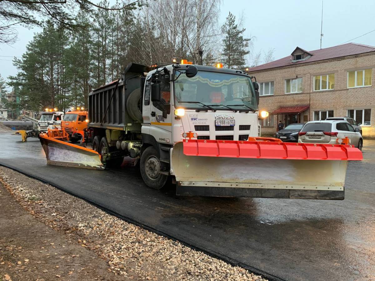 Завтра в Новгородской области дорожники перейдут на зимний режим работы