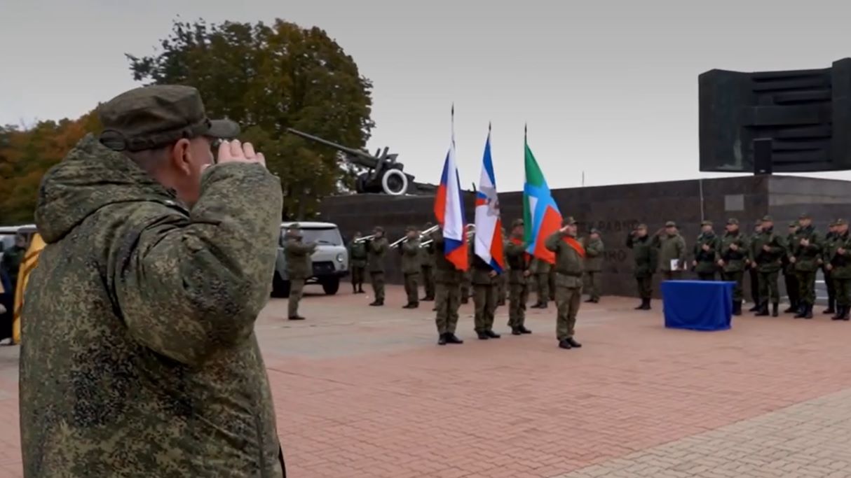 Вячеслав Гладков: бойцы «БАРС-Белгород» приняли военную присягу на верность России и Белгородской земле