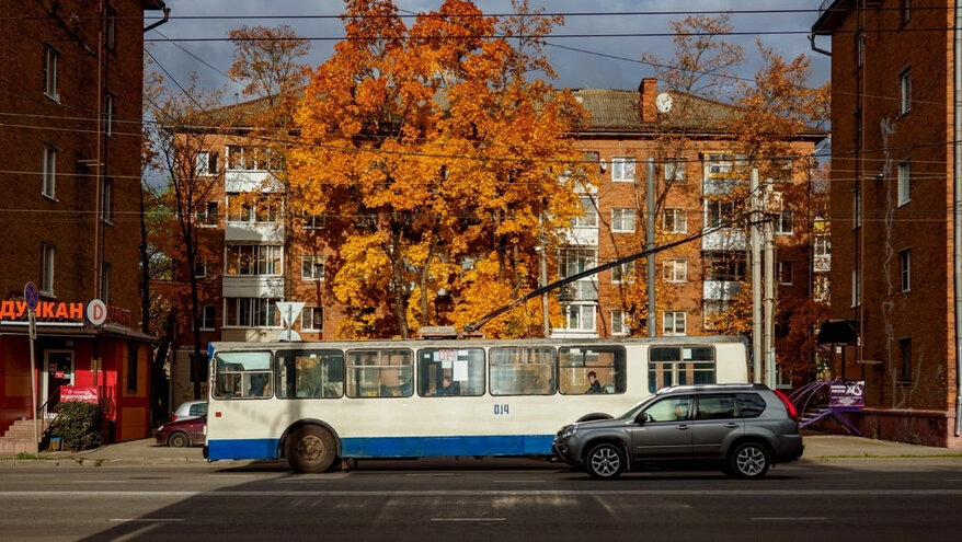 Одну из смоленских маршруток полностью заменит троллейбус