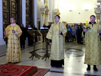 Митрополит Серафим совершил вечерню в Спасском кафедральном соборе Пензы. Фоторепортаж