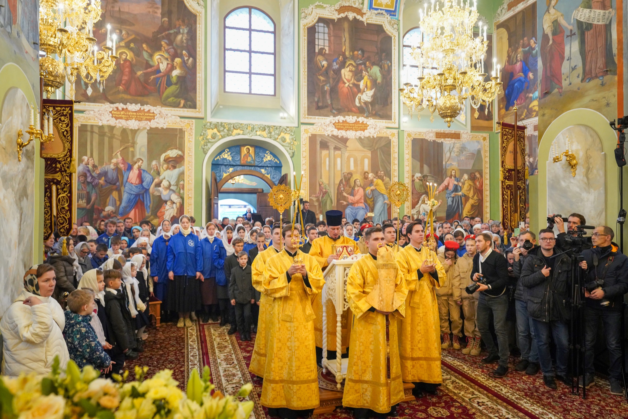 Великое освящение Воскресенского кафедрального собора г.Суздаля