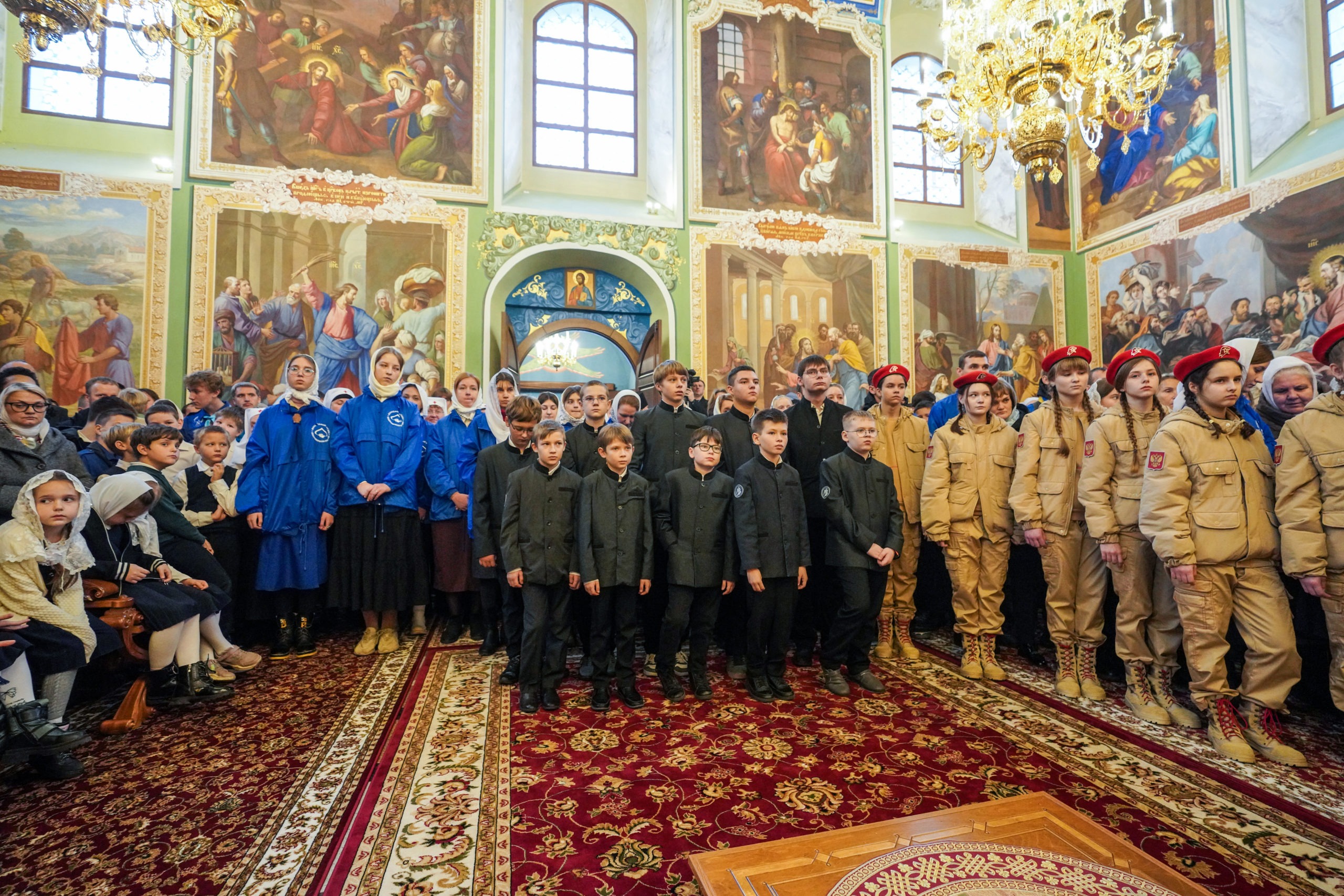 Великое освящение Воскресенского кафедрального собора г.Суздаля