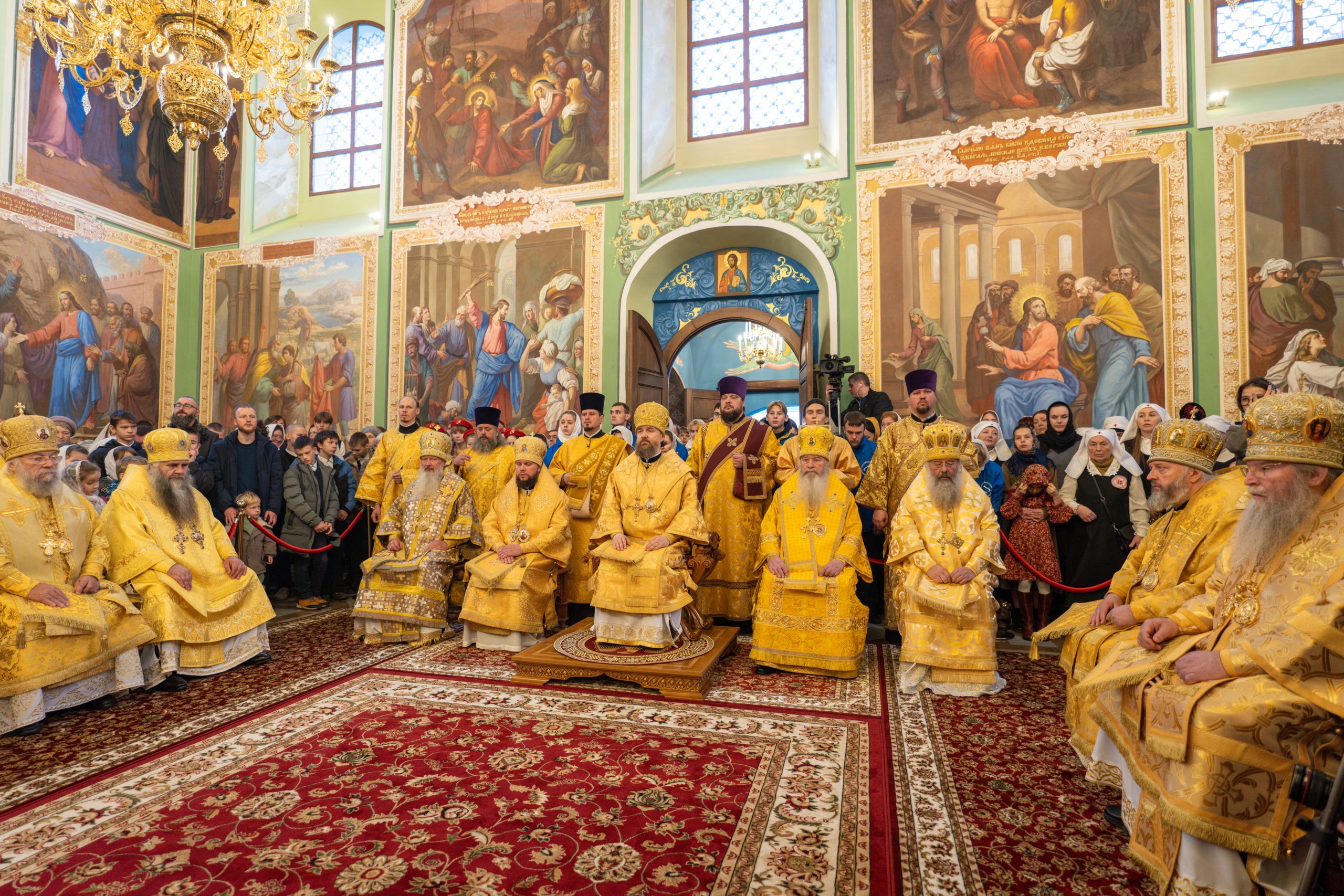 Великое освящение Воскресенского кафедрального собора г.Суздаля