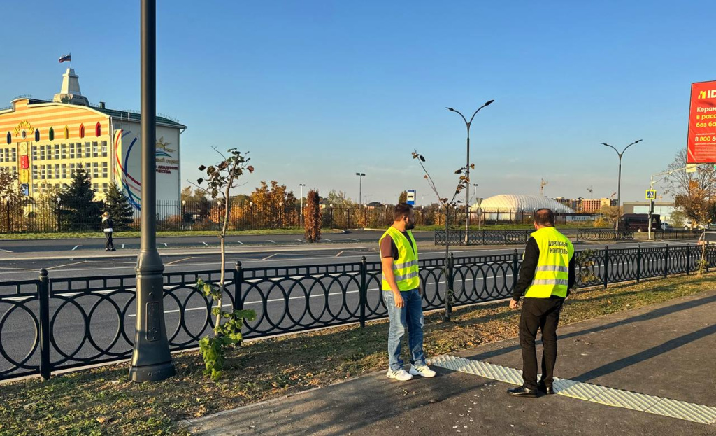 Представители Общественной палаты проверили завершенные дорожные объекты в г.о. Нальчик в рамках нацпроекта