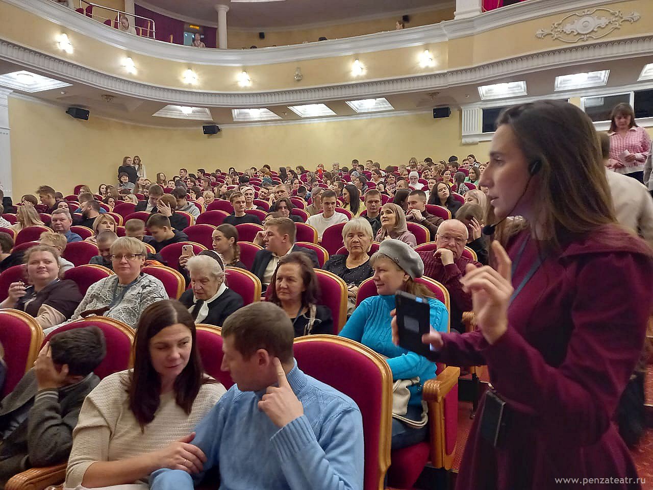 Спектакль Пензенского драмтеатра впервые прошел с тифлокомментированием