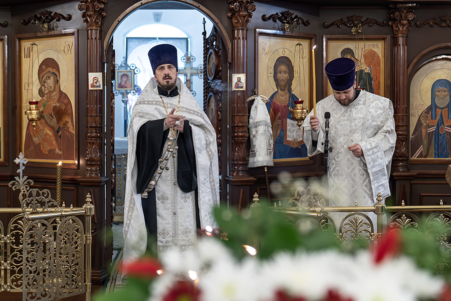 Епископ Воронежский и Лискинский Леонтий совершил архипастырский визит в с. Чертовицы Рамонского района