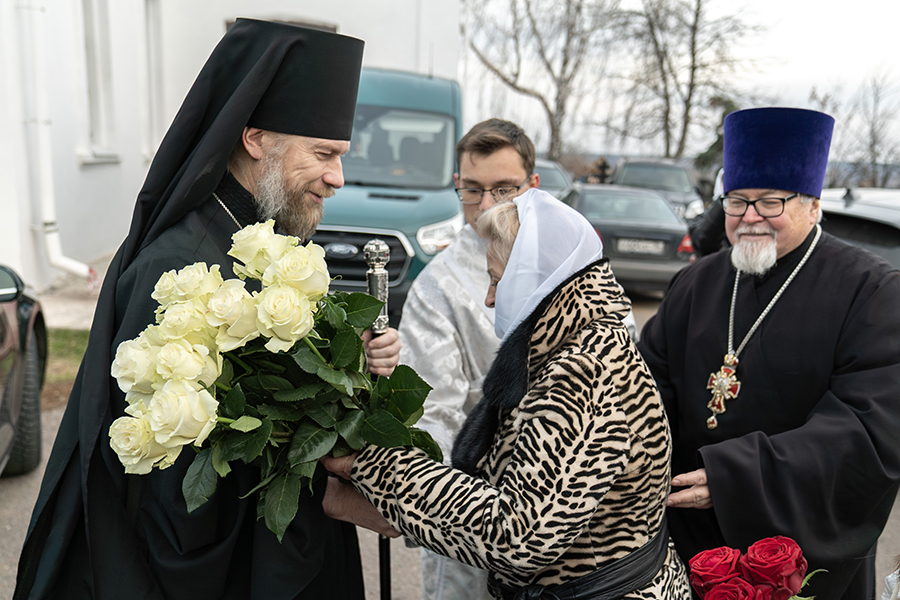 Епископ Воронежский и Лискинский Леонтий совершил архипастырский визит в с. Чертовицы Рамонского района