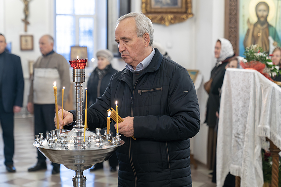 Епископ Воронежский и Лискинский Леонтий совершил архипастырский визит в с. Чертовицы Рамонского района