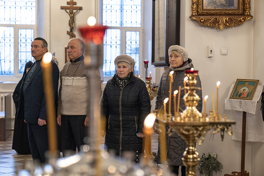 Епископ Воронежский и Лискинский Леонтий совершил архипастырский визит в с. Чертовицы Рамонского района