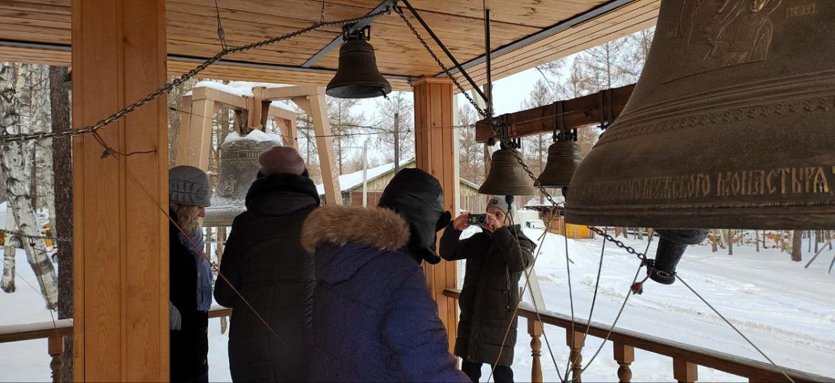 В Чите состоялись занятия отделения колокольного звона