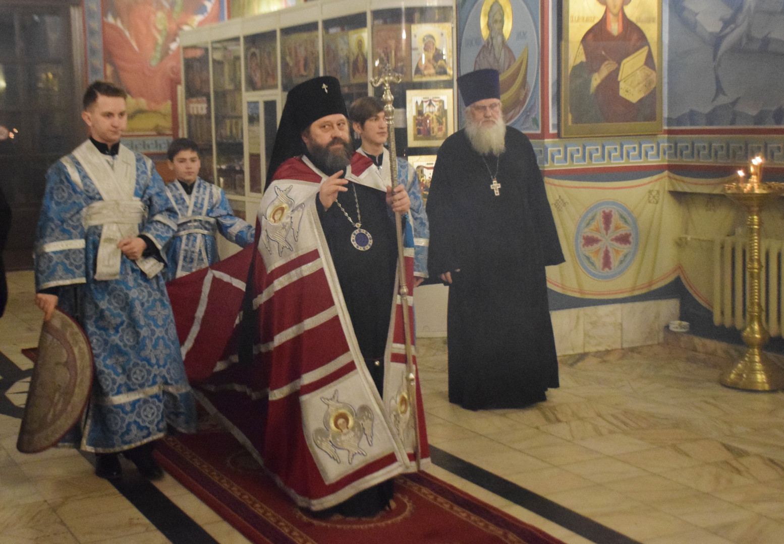 Всенощное бдение накануне праздника Введения во храм Пресвятой Богородицы