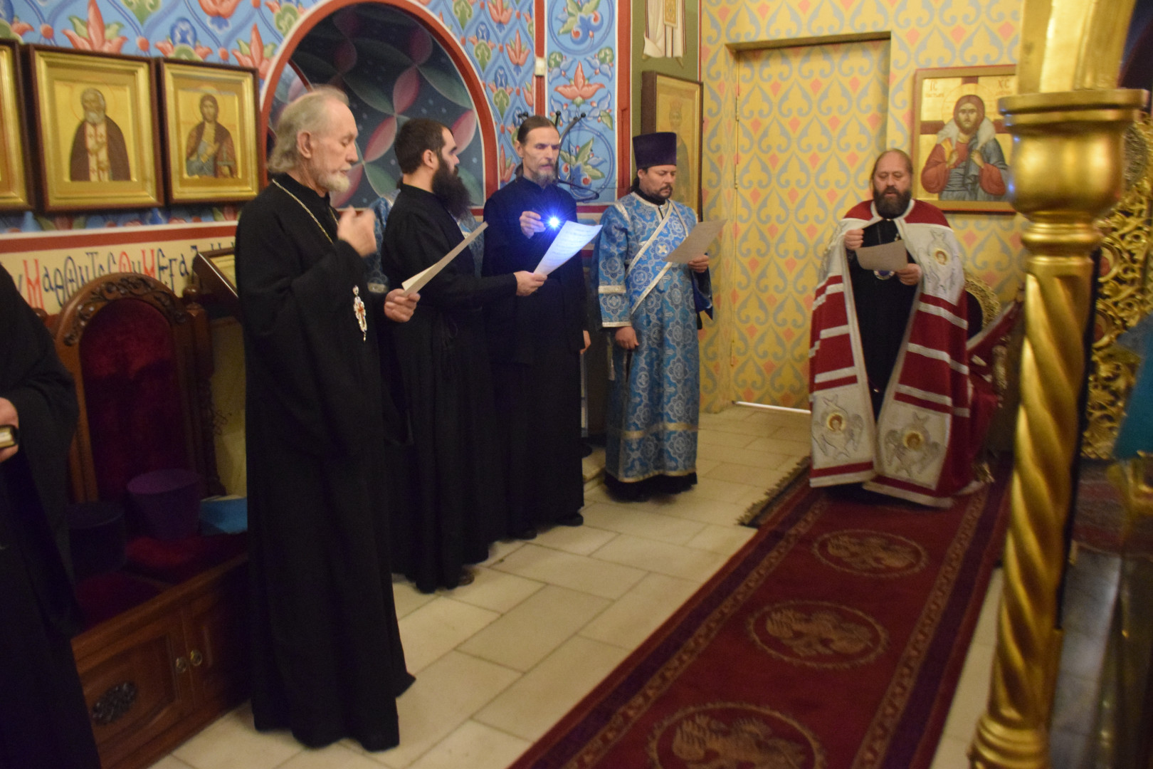 Всенощное бдение накануне праздника Введения во храм Пресвятой Богородицы