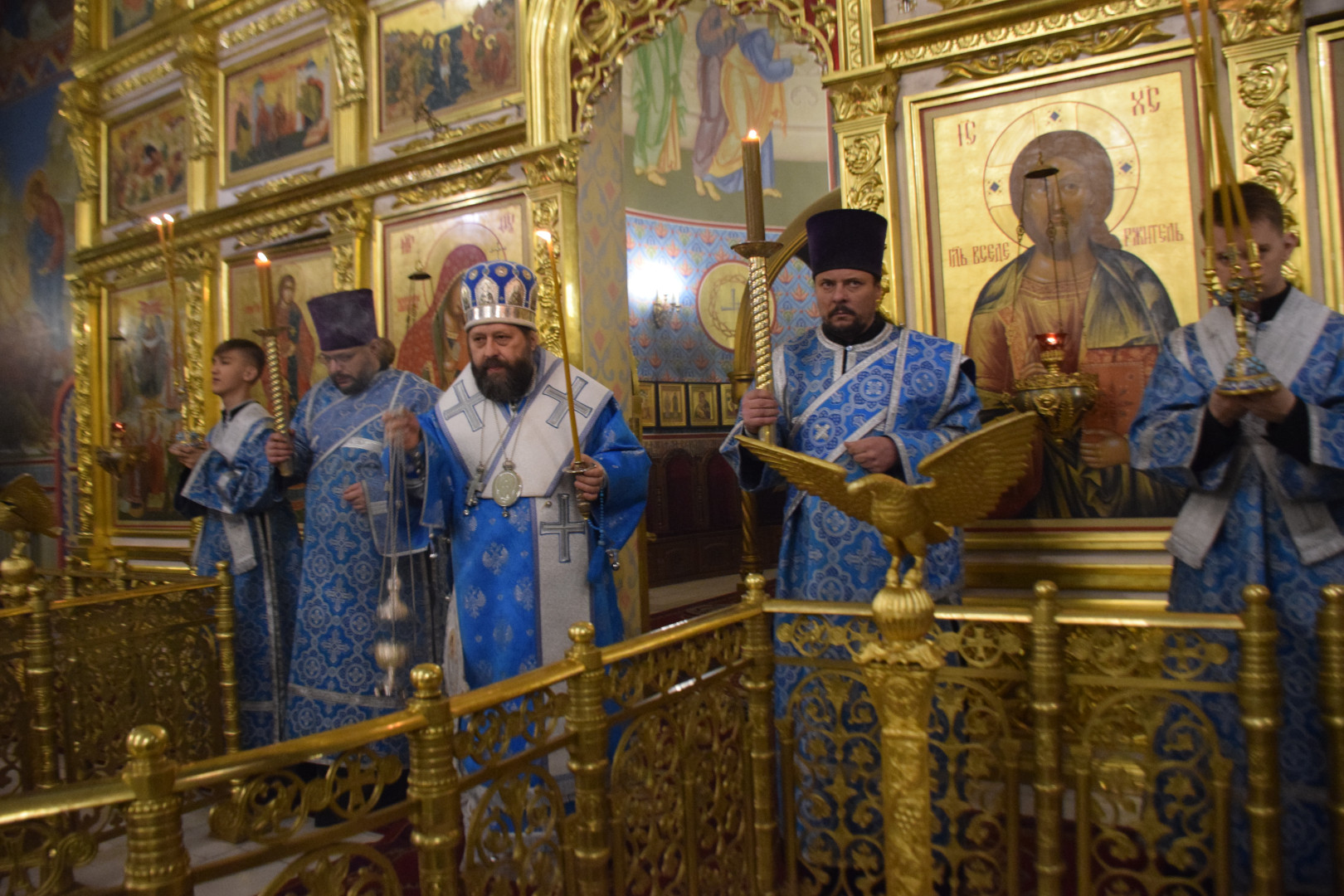 Всенощное бдение накануне праздника Введения во храм Пресвятой Богородицы