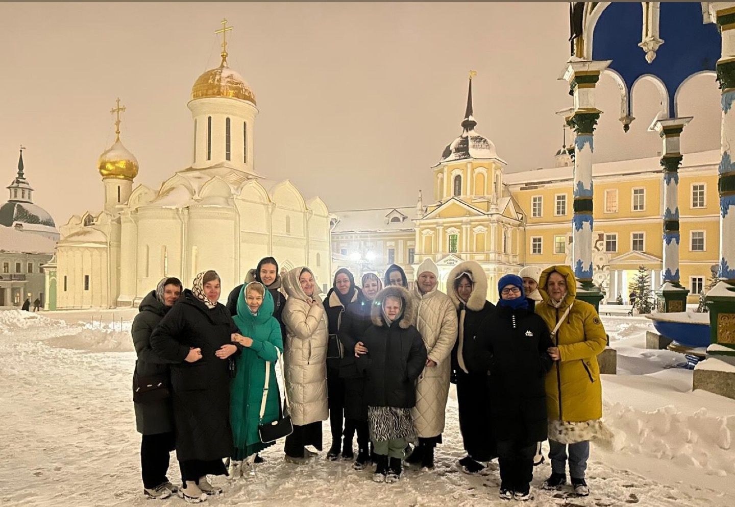 Паломническую поездку в Свято-Троицкую Сергиеву Лавру совершили прихожане храмов Кадошкинского благочиния