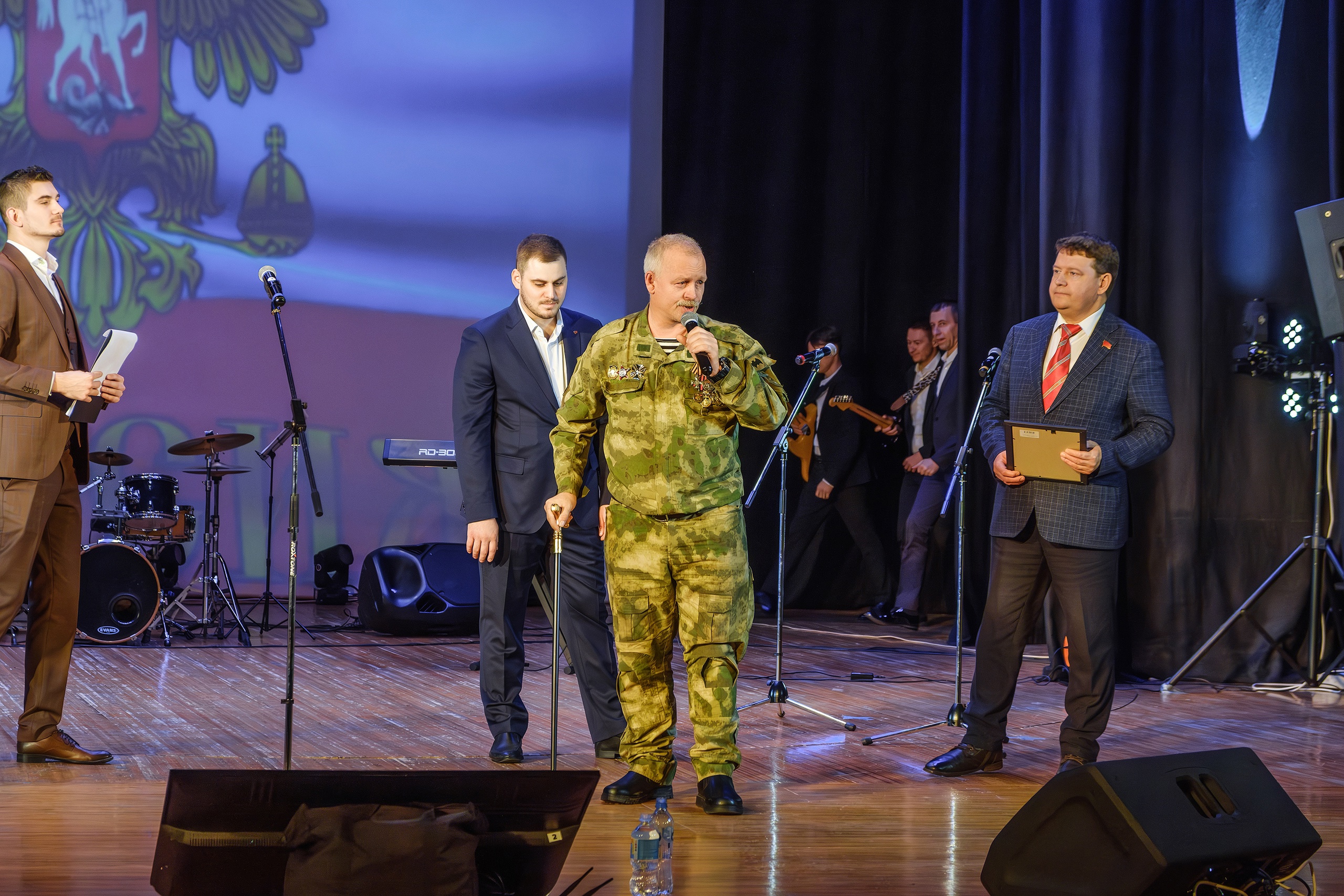 Патриотический концерт в поддержку бойцов и ветеранов СВО